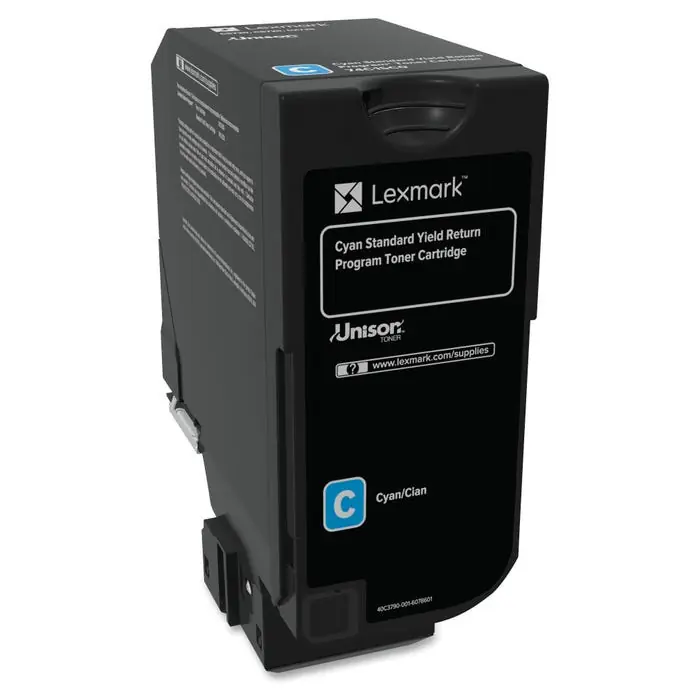 Lexmark Ink Toner Cartridge, 74C1SC0, Cyan Popular